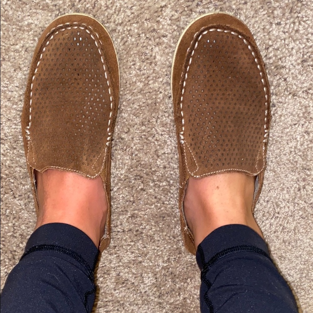 Olukai Brown Loafers